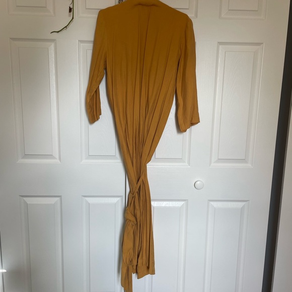 Haight Wrap Coverup Size M Yellow - Picture 6 of 10